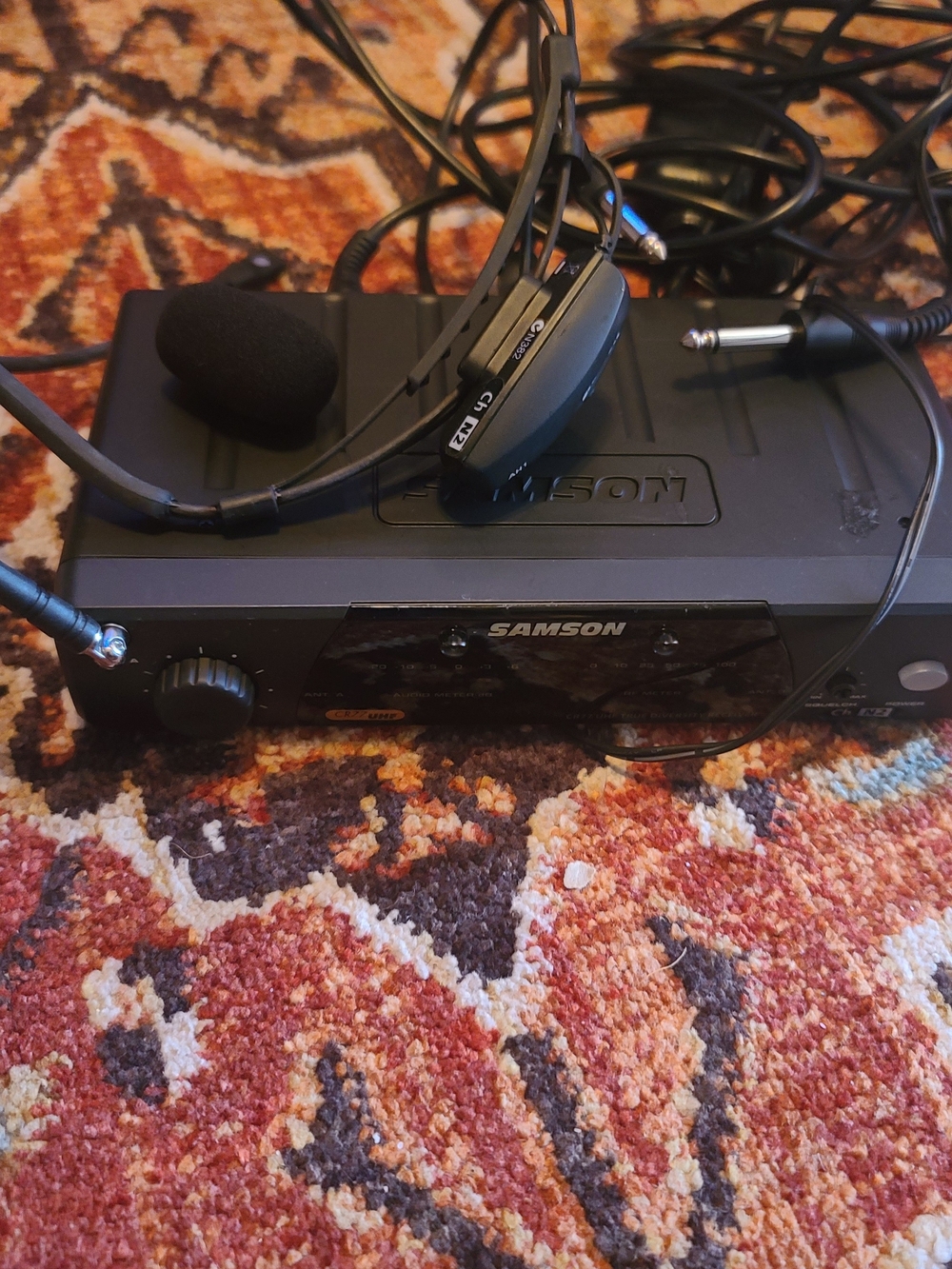 Samson Wireless Headset System in Black